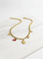 Eclectic Gold Charm Chain